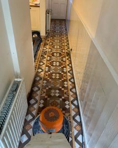 Hemmings Floor Restoration - Victorian:Minton Tile Restoration