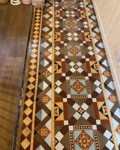 Hemmings Floor Restoration - Victorian:Minton Tiled Hallway