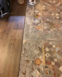 Hemmings Floor Restoration - Victorian:Minton Tiles Covered in Concrete