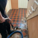 Hemmings Floor Restoration - Quarry Tiles Mid Clean