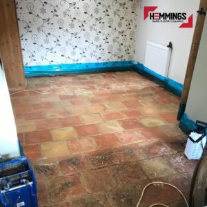 Hemmings Floor Restoration - Terracotta Tiled Floor Restoration
