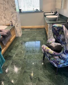 Hemmings Floor Restoration - Marble bathroom floor polishing